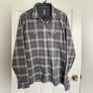 Kuhl Men's Response Long Sleeve Shirt Size Large